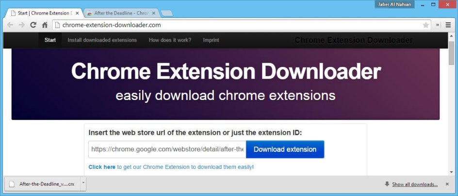 chrome extension crx file